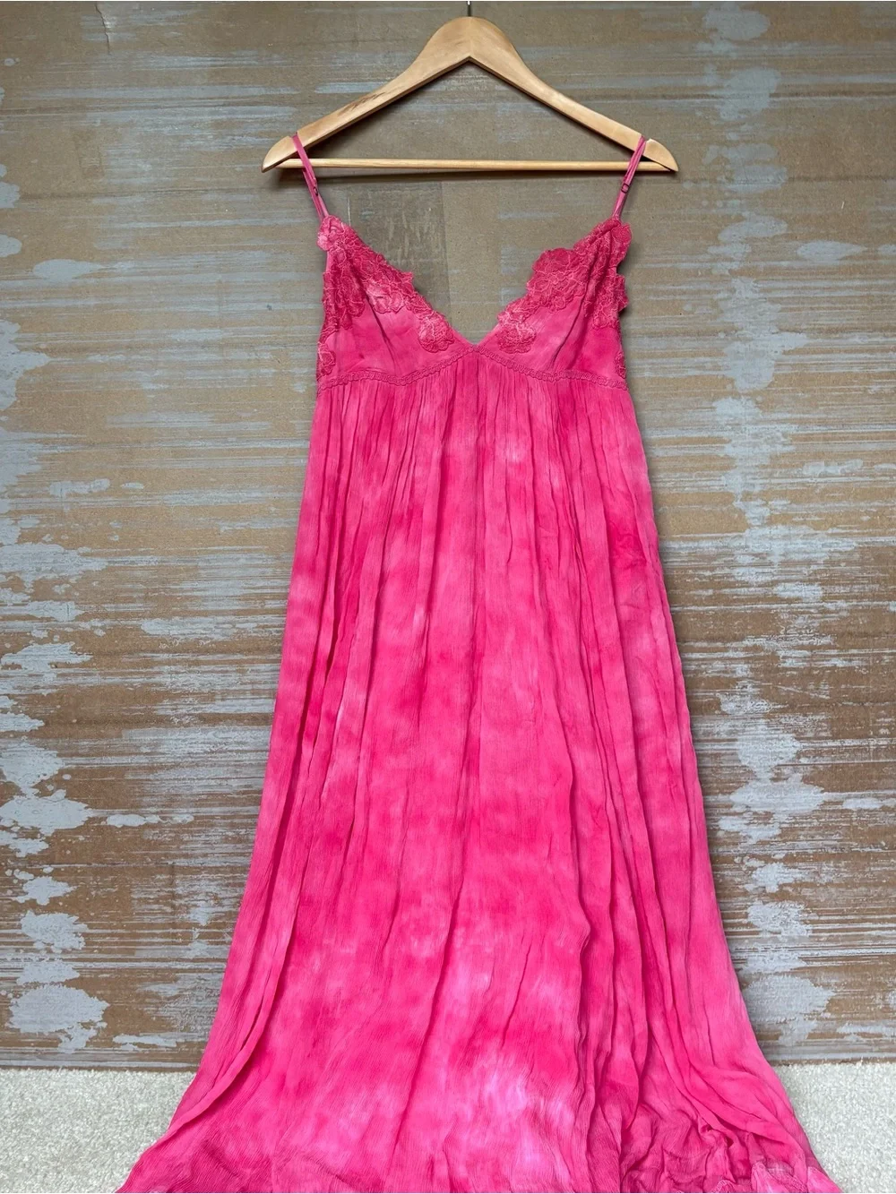 Free People Forever Fuchsia Maxi Dress Pink Sexy Vacation Summer Womens S